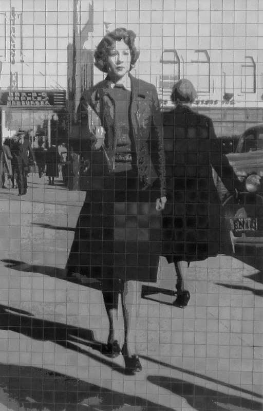 Eleanore Morris in 1940 - from Windows to The Past, Gateway to The Future - Tucson, AZ