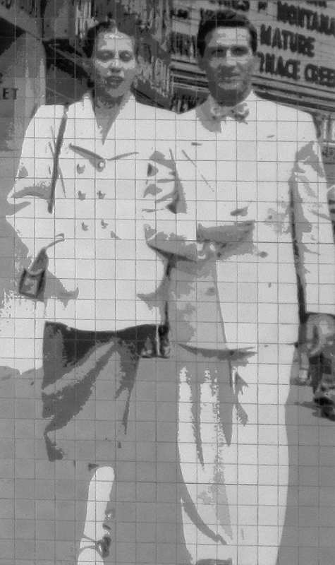 Sylvia & Morton Tuller in 1953 - from Windows to The Past, Gateway to The Future - Tucson, AZ